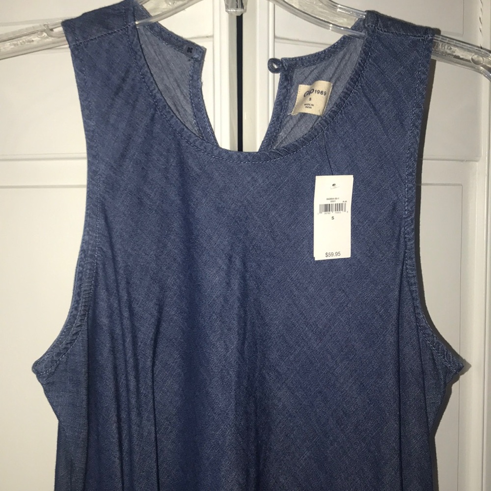 Gap denim dress size small